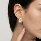 Women's Faux Pearl Stud Earrings
