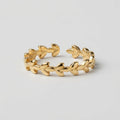 Women's Fine Leaf Ring