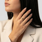 Women's Fine Leaf Ring