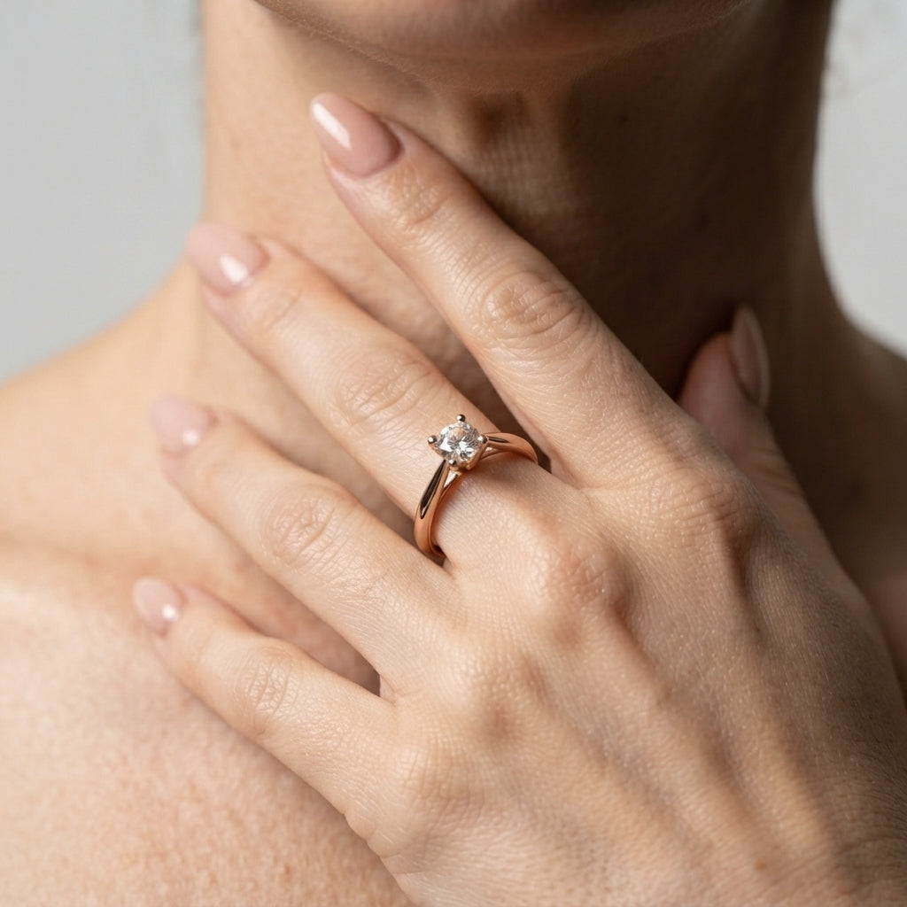 Women's Fine Solitaire Ring