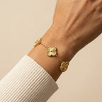 Women's Flower Station Bracelet