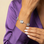 Women's Flower Station Bracelet