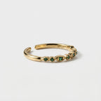 Women's Green Stone Ring