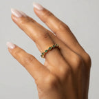 Women's Green Stone Ring