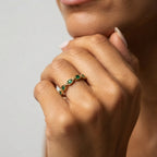 Women's Green Stone Ring