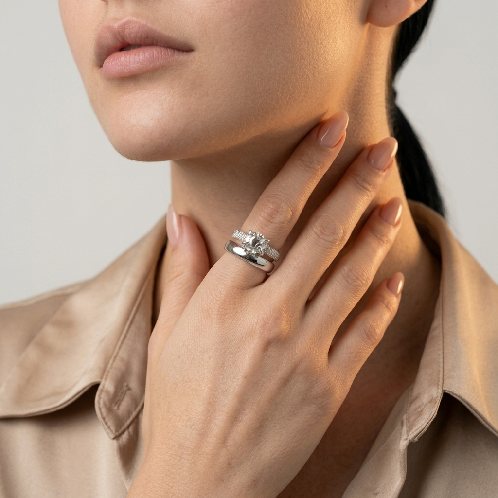 Women's Heart Wrap Ring