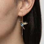 Women's Hummingbird Drop Earrings