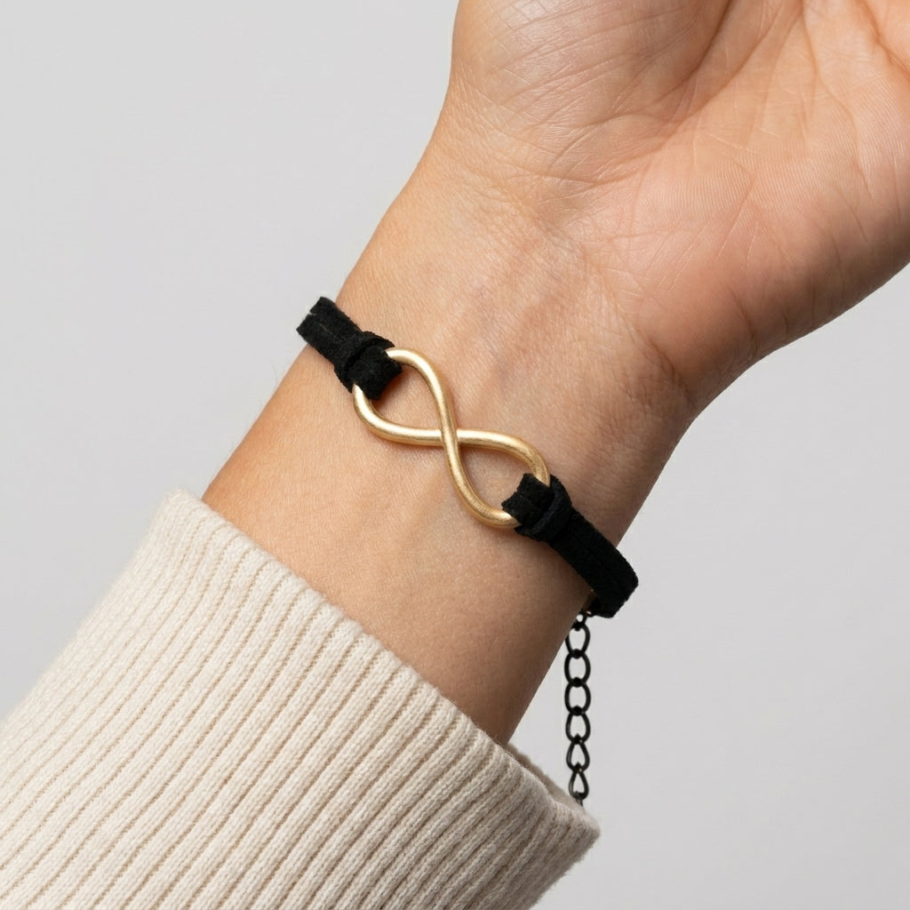 Women's Infinity Cord Bracelet