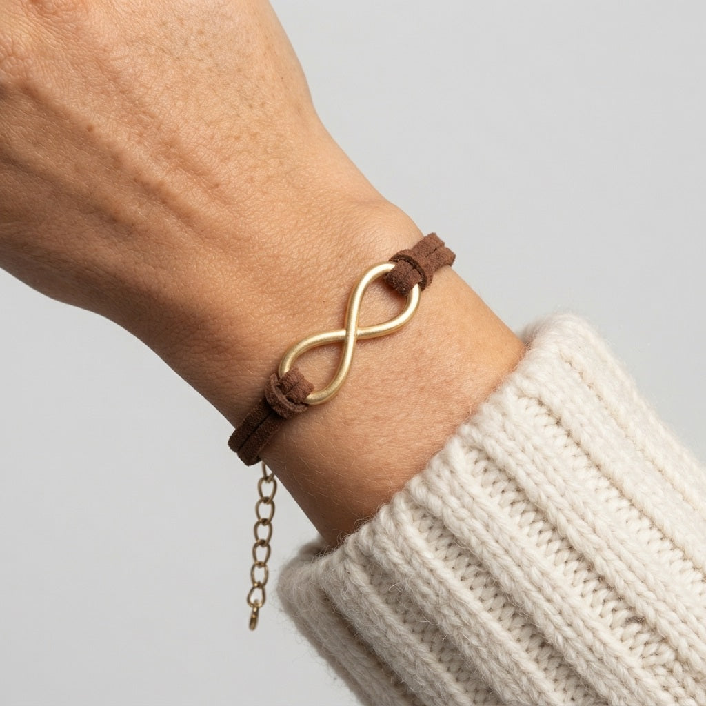 Women's Infinity Cord Bracelet