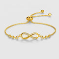 Women's Infinity Crystal Bracelet
