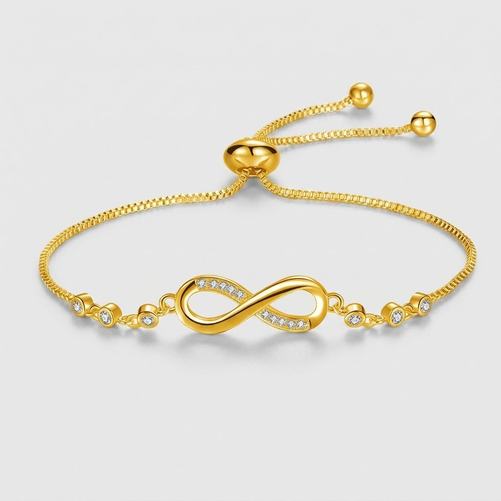 Women's Infinity Crystal Bracelet