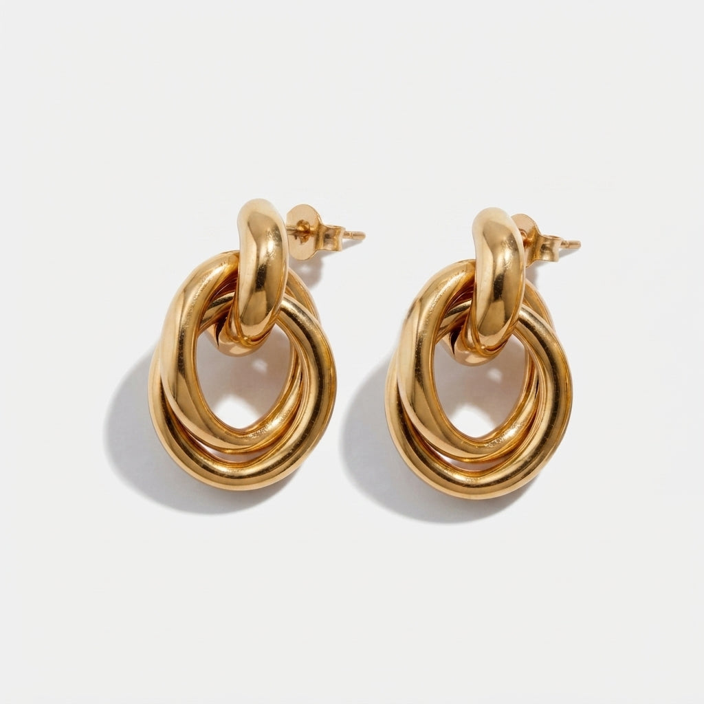Women's Knot Drop Earrings