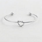 Women's Knot Open Cuff Bangle