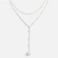 Women's Layered Faux Pearl Necklace