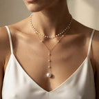 Women's Layered Faux Pearl Necklace