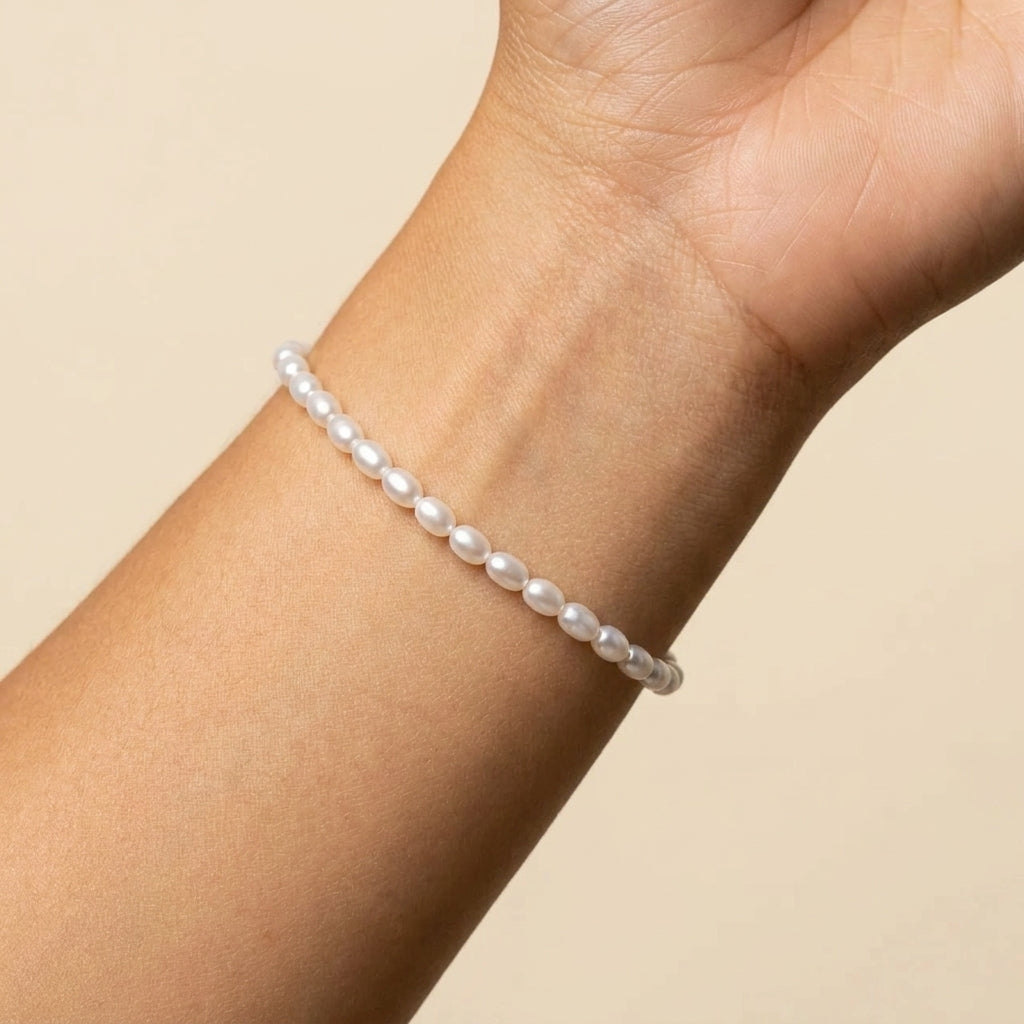 Women's Mini Faux Pearl Bracelet