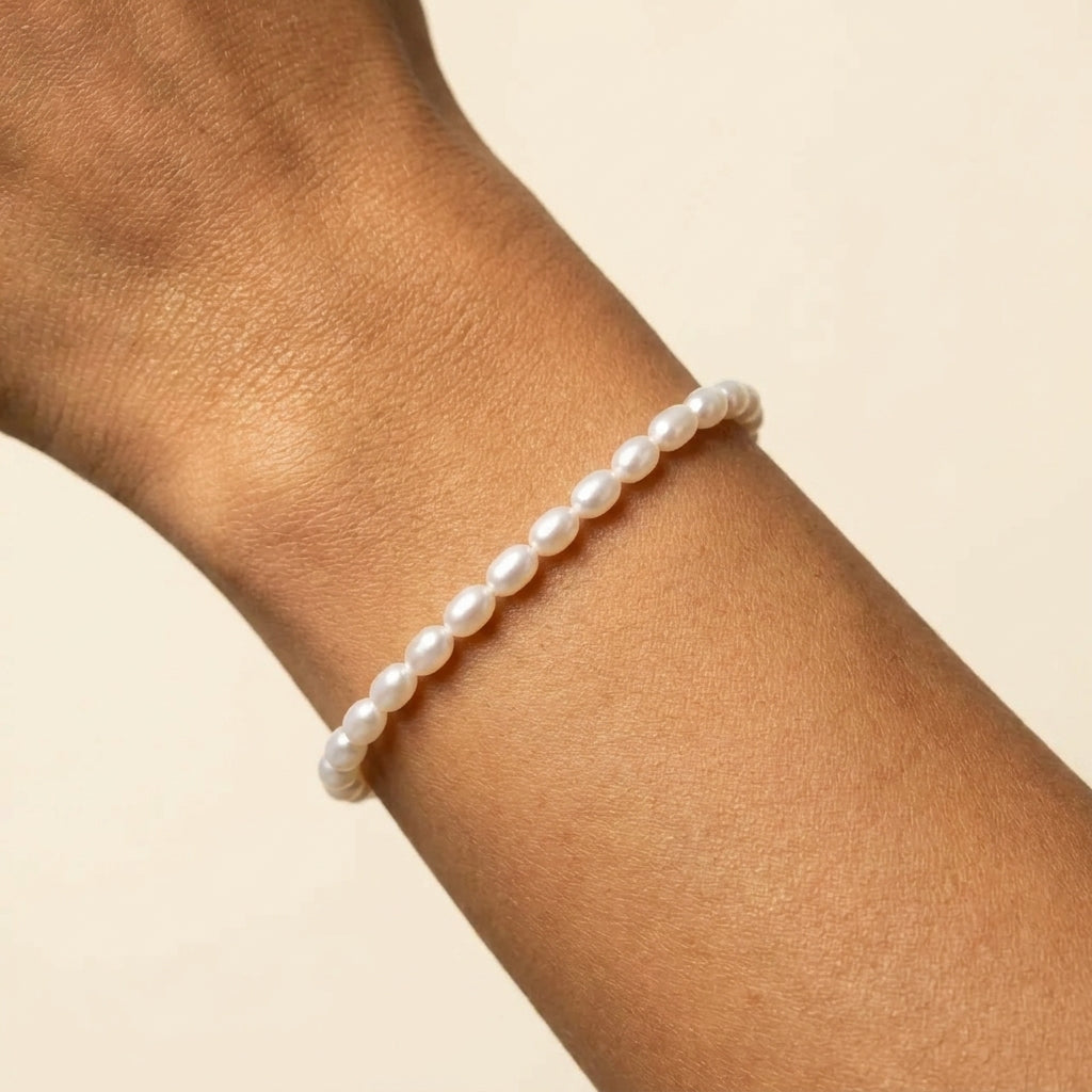 Women's Mini Faux Pearl Bracelet