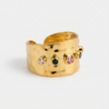 Women's Multi-Colour Wide Ring