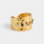 Women's Multi-Colour Wide Ring