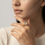 Women's Natural Stone Ring
