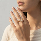 Women's Natural Stone Ring