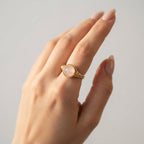 Women's Natural Stone Ring