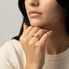 Women's Natural Stone Ring