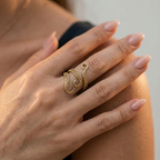 Women's Octopus Tentacle Ring