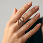 Women's Octopus Tentacle Ring