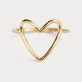 Women's Open Heart Ring