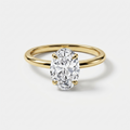 Women's Oval Solitaire Ring