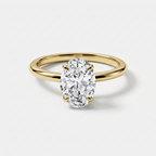 Women's Oval Solitaire Ring