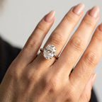 Women's Oval Solitaire Ring