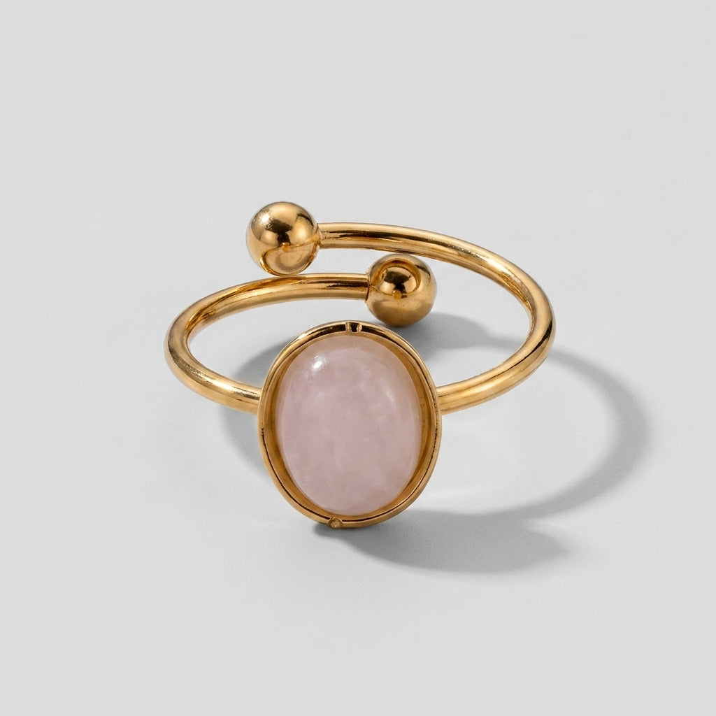Women's Oval Stone Ring