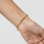 Women's Paperclip Chain Bracelet