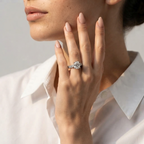 Women's Pave Cluster Ring