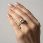 Women's Pave Cluster Ring