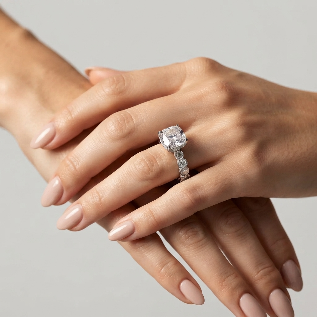 Women's Pave Cluster Ring