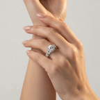 Women's Pave Cluster Ring