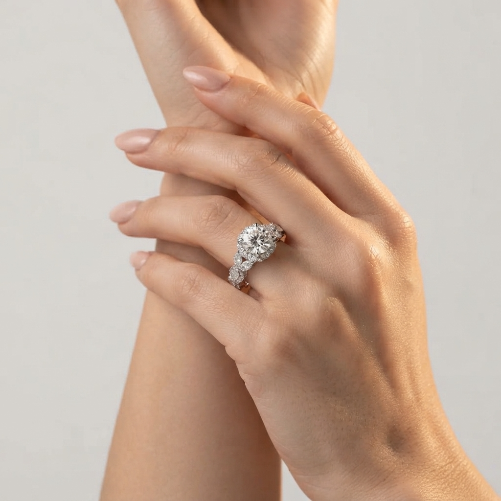 Women's Pave Cluster Ring