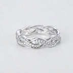 Women's Pave Twist Ring