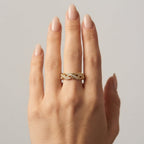 Women's Pave Twist Ring