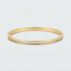 Women's Polished Crystal Bangle