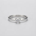 Women's Polished Solitaire Ring
