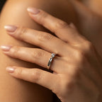 Women's Polished Solitaire Ring