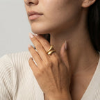Women's Polished Teardrop Ring