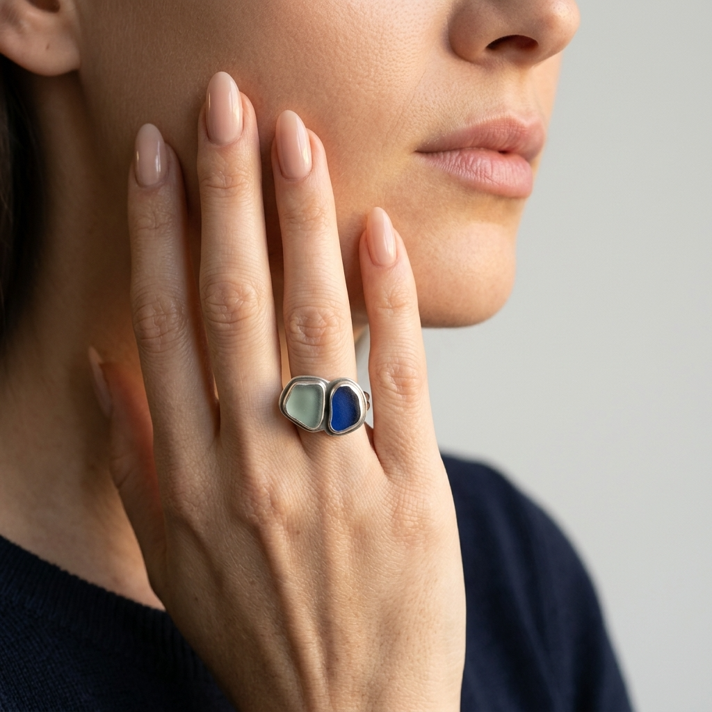 Women's Raw Natural Stone Ring