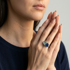 Women's Raw Natural Stone Ring