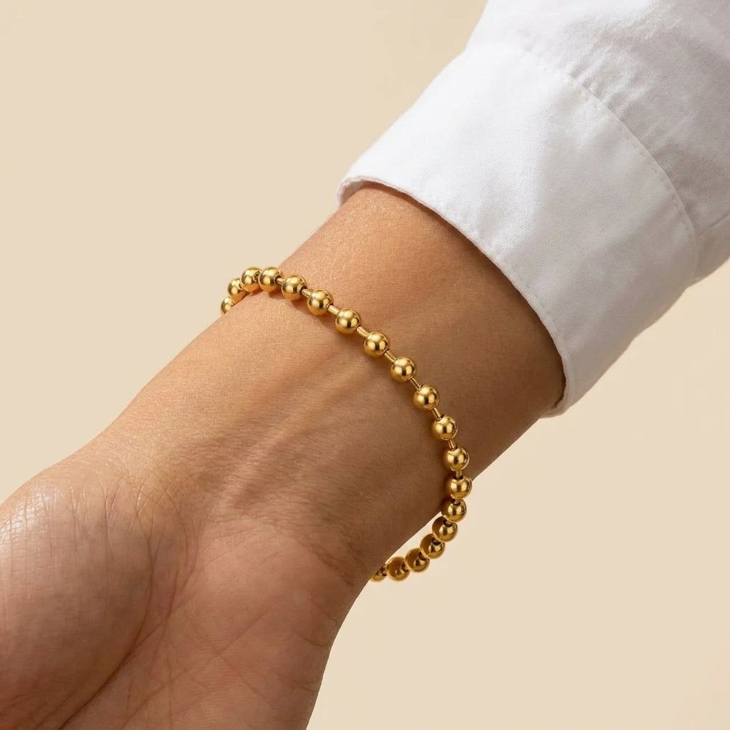 Women's Round Bead Bracelet