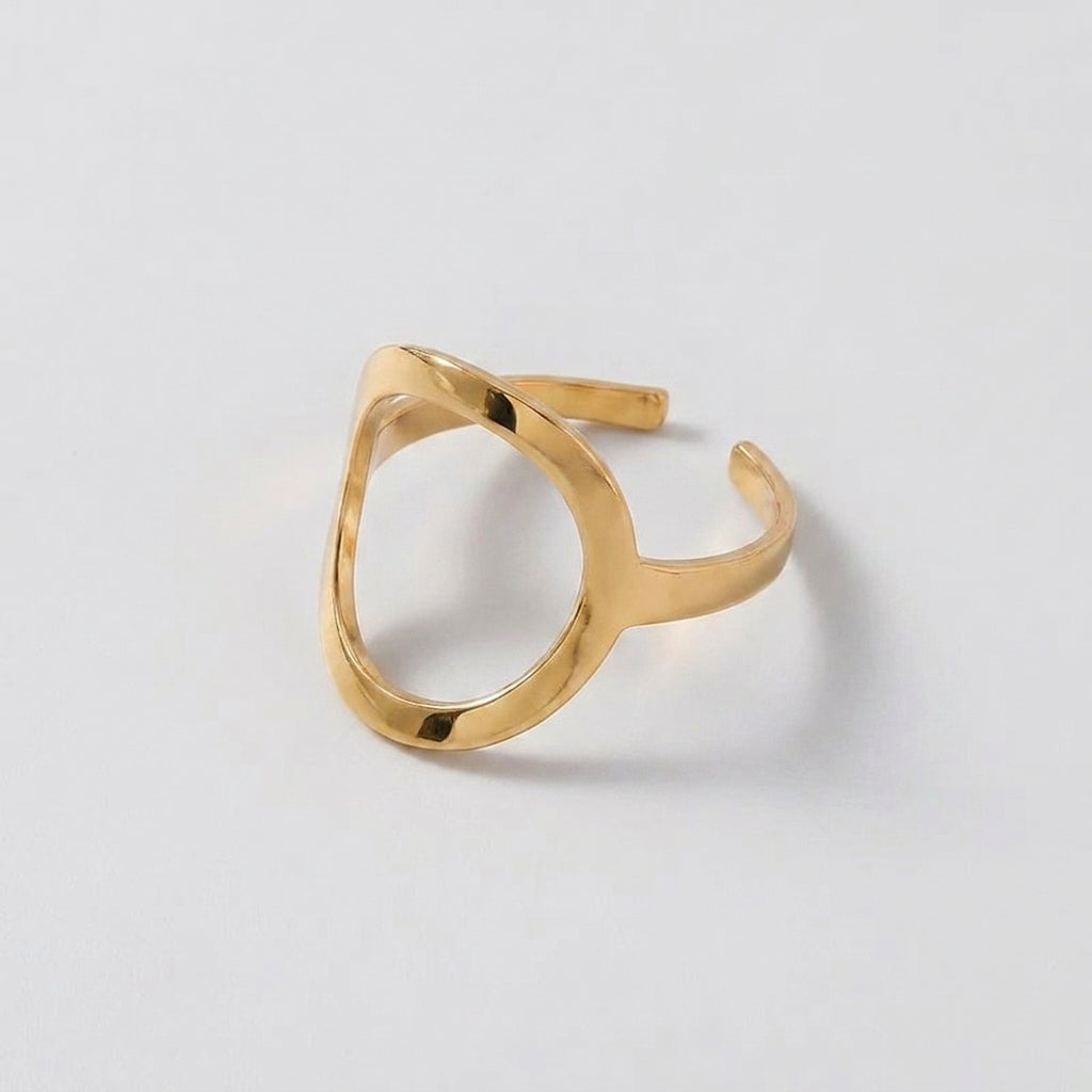 Women's Round Open Ring